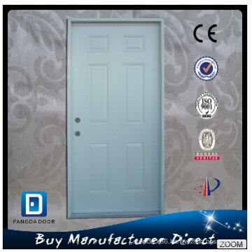 Hot Selling Affordable American Prehung Exterior Steel Panel Front Entry Door